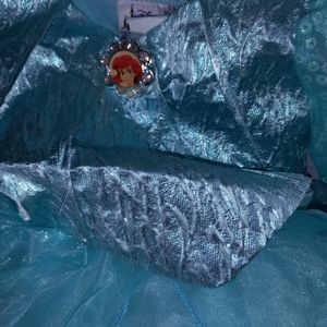 Disney Lil mermaid princess dress size s 4/5